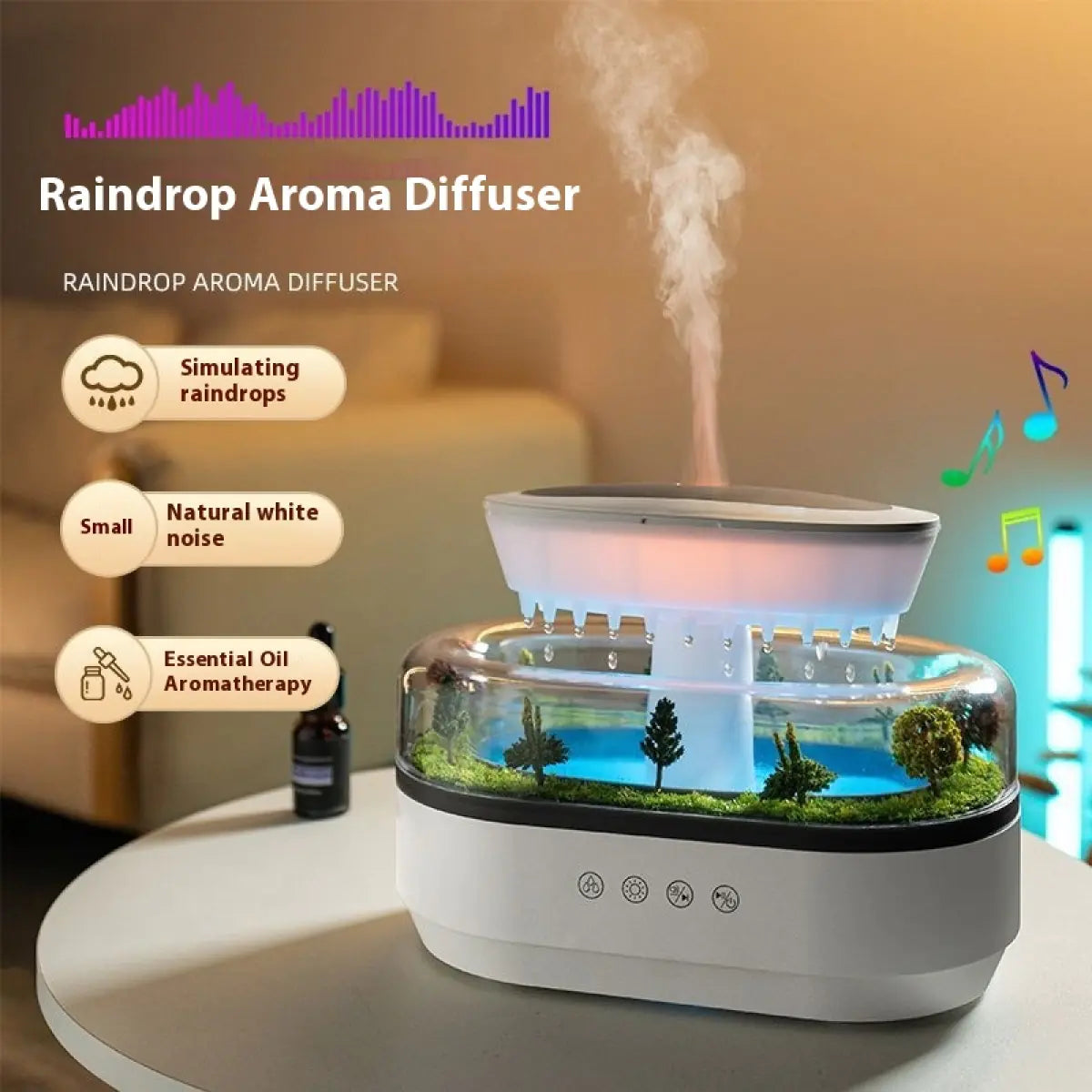 Micro Landscape Raindrop Diffuser