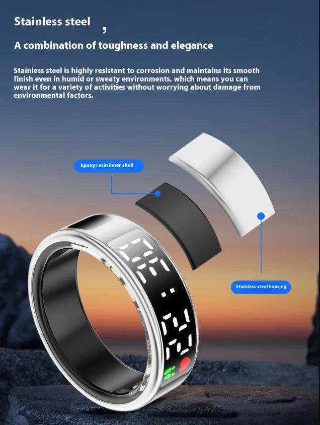 Excell Mart - Smart Ring With Display Screen