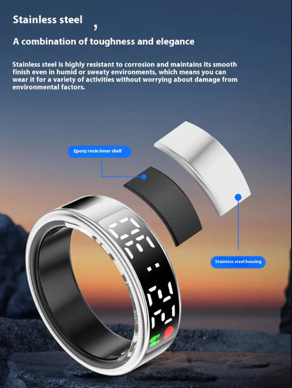 Excell Mart - Smart Ring With Display Screen