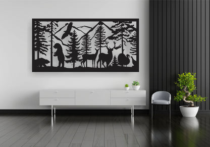 Excell Mart Landscape animals Wall Art for home luxury