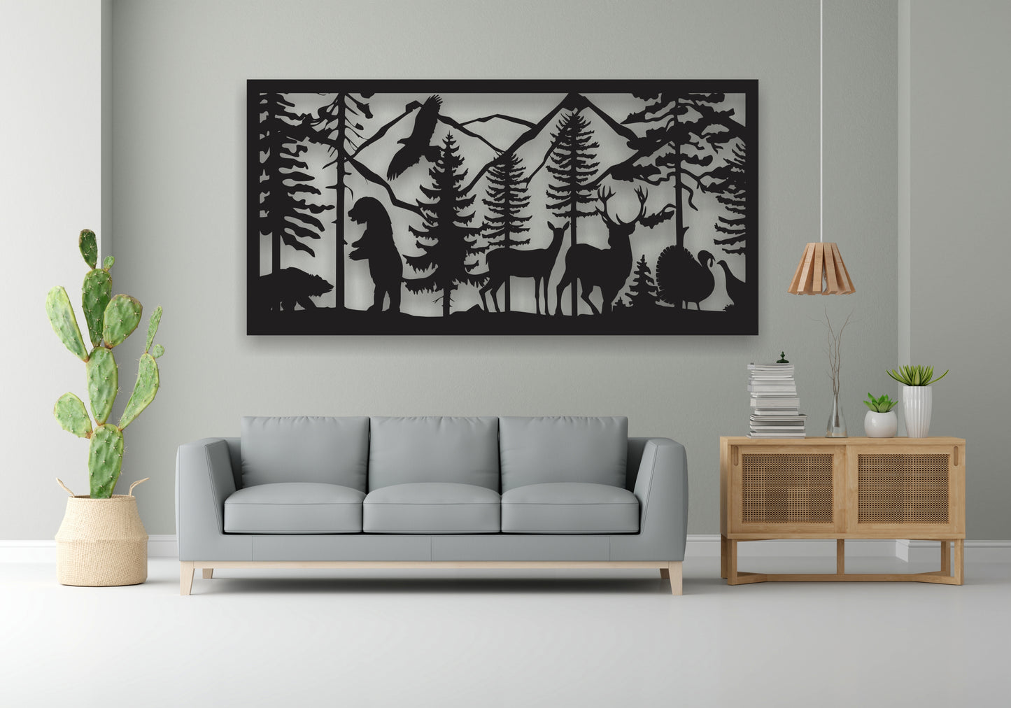 Excell Mart Landscape animals Wall Art for home luxury