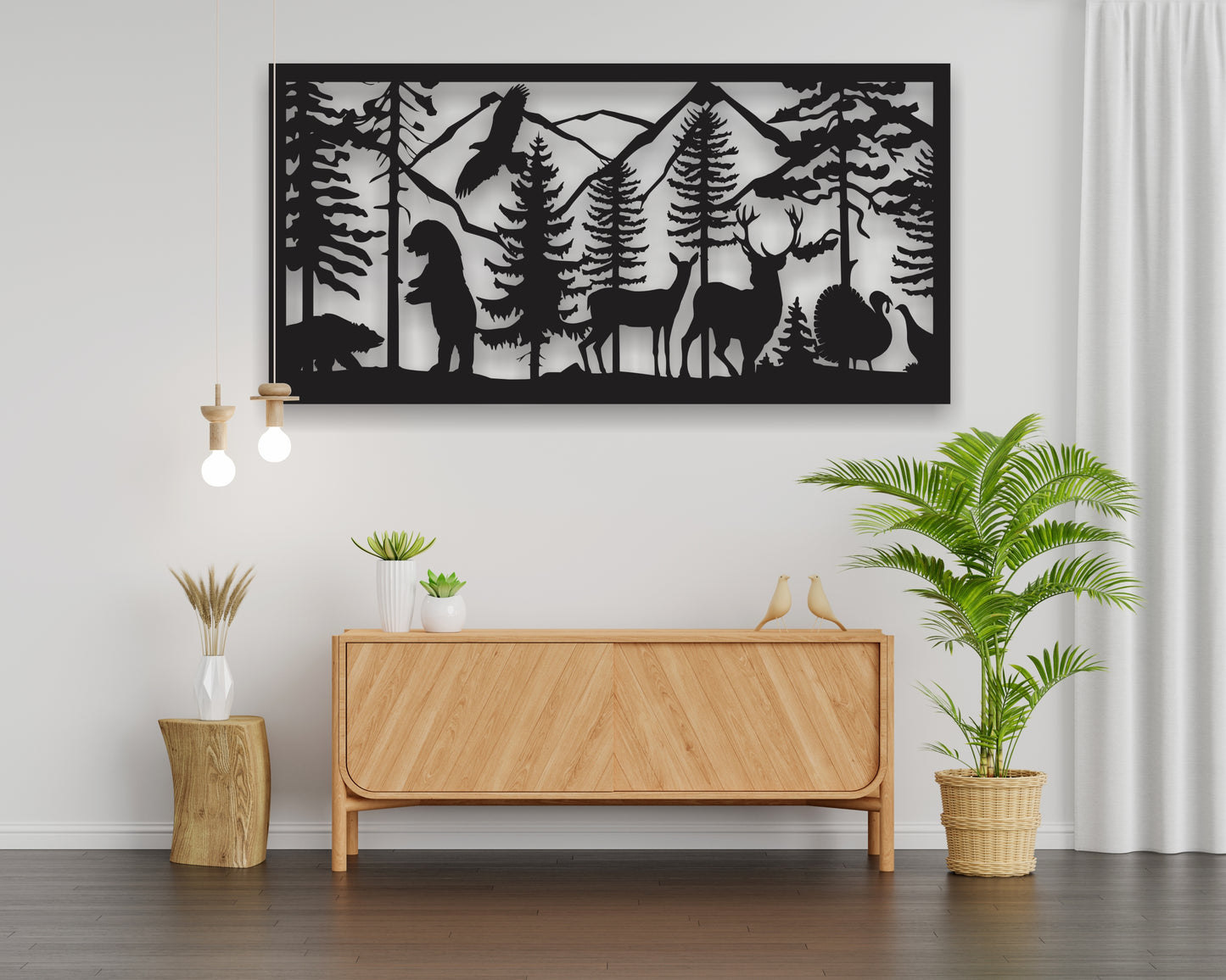 Excell Mart Landscape animals Wall Art for home luxury