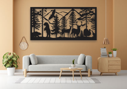 Excell Mart Landscape animals Wall Art for home luxury