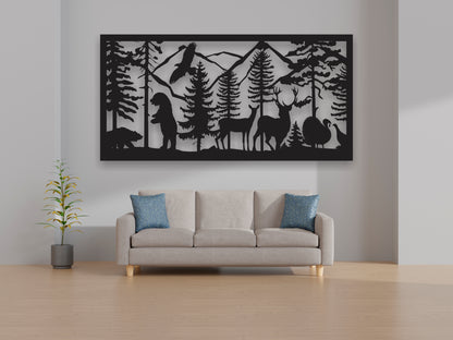 Excell Mart Landscape animals Wall Art for home luxury