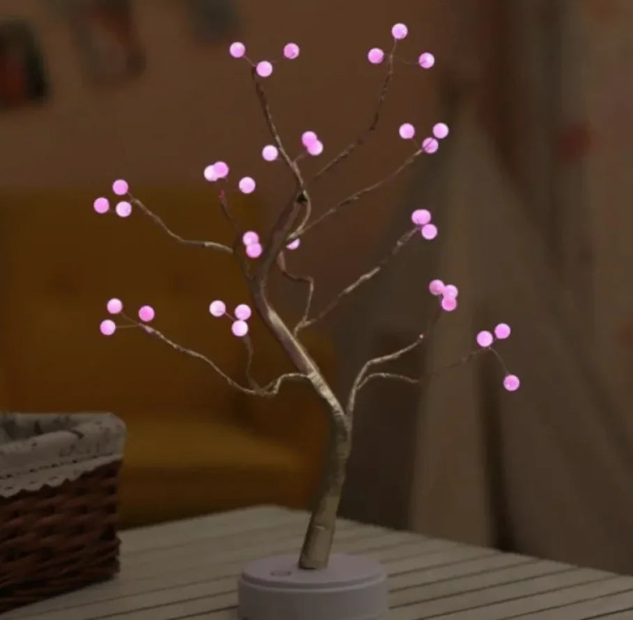 Pearl Star Tree Touch Night Light