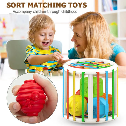 Excell Mart - Baby Blocks Shape Sorter Toy